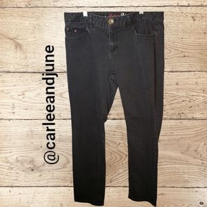Tommy Hilfiger Spirit womens black jeans size 12S